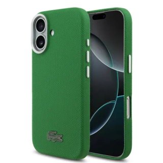 Funda Lacoste Premium iPhone 17  Estragon Green