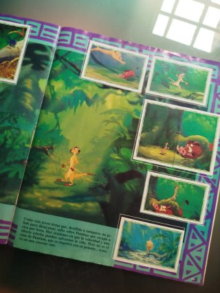 Álbum cromos El Rey León Panini