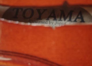 Violín TOYAMA hecho a mano