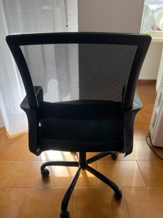 Silla de escritorio negra