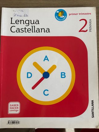 Libro de lengua castellana 2 primaria