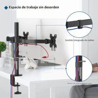 BONTEC Supporto Doppio Monitor 13-27