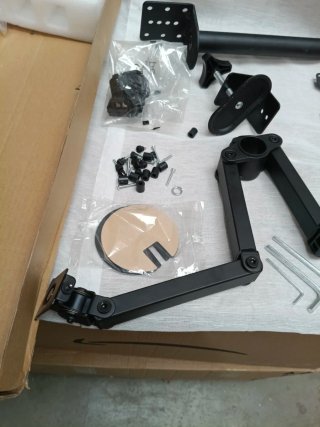 BONTEC Supporto Doppio Monitor 13-27