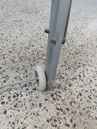 Andador aluminio con asiento