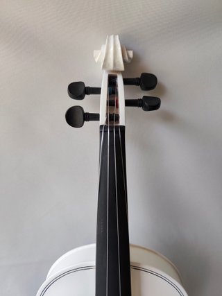 Violín 4/4 blanco con estuche y arco - Nuevo