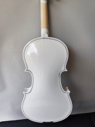 Violín 4/4 blanco con estuche y arco - Nuevo