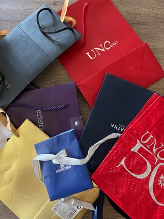 Cajas,Pandora,T.Sabo, Swarovski, UNO 50