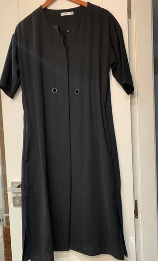 Vestido Mango Negro M
