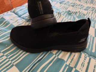 Zapatillas Skechers Negras Mujer