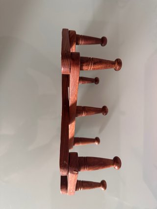 Perchero extensible madera vintage
