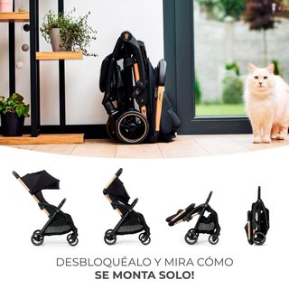 Silla paseo Kinderkraft APINO Beige plegable