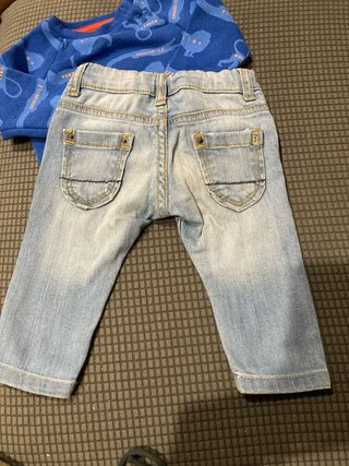 Conjunto Sudadera y Jeans Bebé 3 Meses