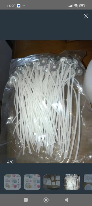Set de moldes para velas de silicona