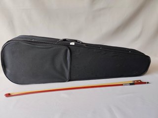Violín 4/4 brillante con estuche y arco - Nuevo