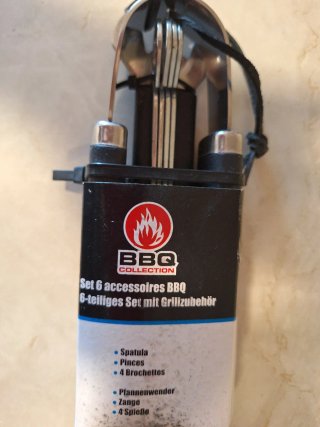 Set 6 Accesorios Barbacoa BBQ Collection sin abrir