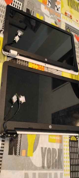 Schermo HP 15.6 Completo con Cornice e Webcam