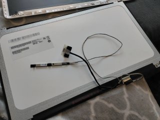 Schermo HP 15.6 Completo con Cornice e Webcam