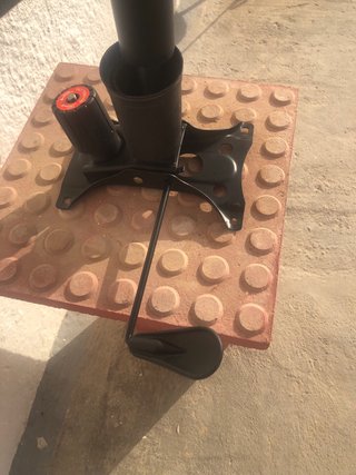 Base de silla de oficina con ruedas