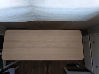Escritorio Ikea LISABO madera claro