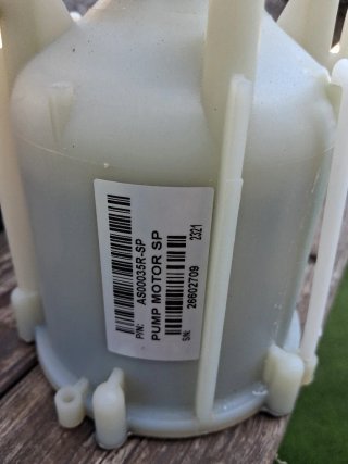 Motor aspiración limpiafondos