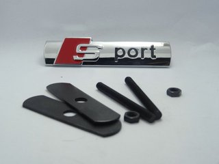 EMBLEMA AUDI S SPORT PARRILLA DELANTERA