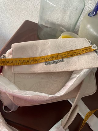 Bolso Desigual Beige con Diseño Floral