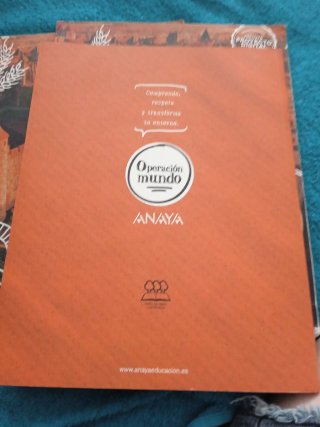 Libro de Geografía e historia segundo de la ESO