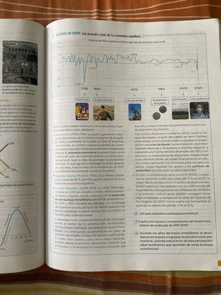 1 Bachillerato, Economía Revuela
