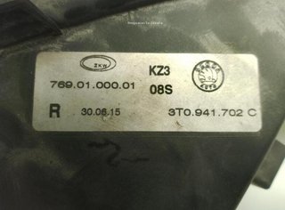 Faro antiniebla delantero skoda superb ii 20208011