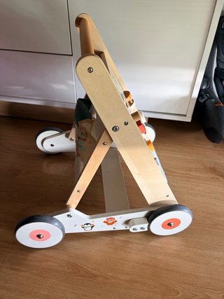 Andador infantil Vertbaudet madera