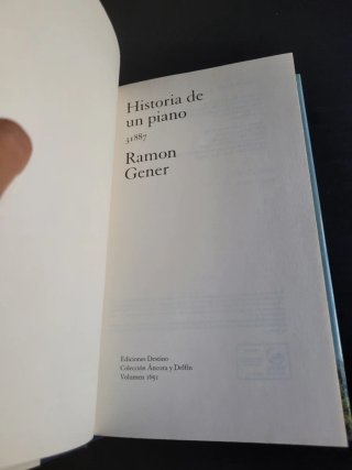 Historia de un piano
