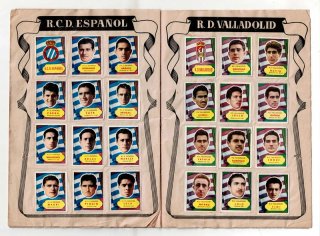Álbum Ases del Fútbol 1952/53 Bruguera Completo