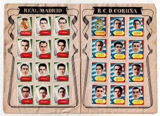 Álbum Ases del Fútbol 1952/53 Bruguera Completo