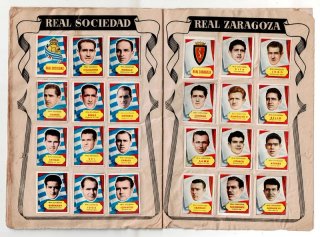 Álbum Ases del Fútbol 1952/53 Bruguera Completo