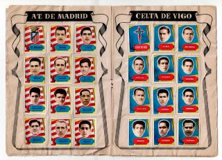 Álbum Ases del Fútbol 1952/53 Bruguera Completo