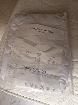 Colchón 105x190 + Base + Cubrecolchón