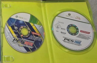 Lote 2 juegos Xbox 360: PES 2013 y PES 2008