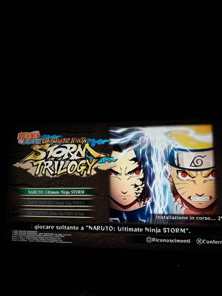 Naruto Shippuden Legacy PS4 Steelbook + 3 Dischi