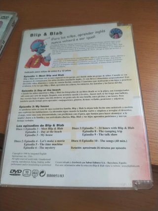Blip and Blab: The Language Explorers DVD