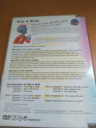 Blip and Blab: The Language Explorers DVD