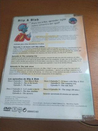 Blip and Blab: The Language Explorers DVD