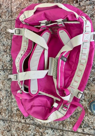 Borsa The North Face Viaggio 59L Rosa/grigio