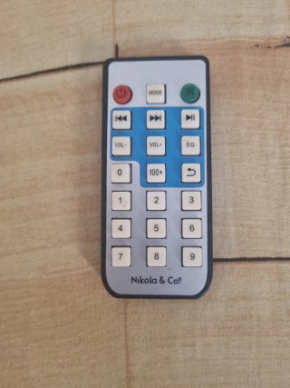 Mando Nikola & Co para altavoz