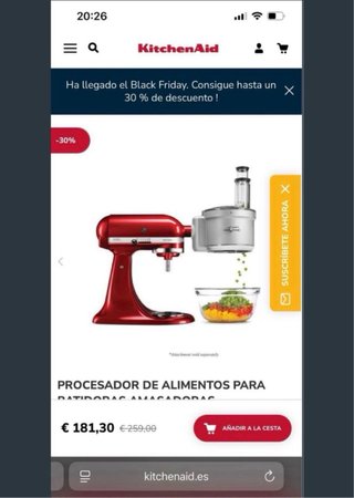 Procesador de alimentos KitchenAid