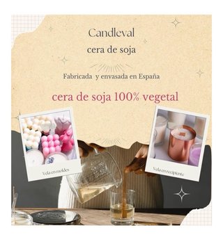 Cera de Soja 2kg para Velas