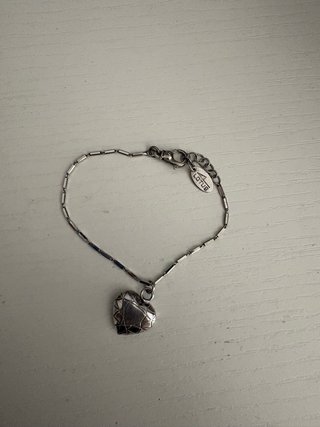 Pulsera Corazón Plata