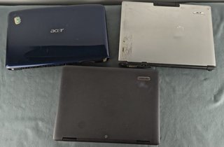 Lotto 3 Notebook PC Acer non funzionante