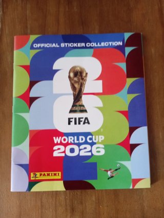 Álbum Oficial Colección Stickers Mundial FIFA 2026