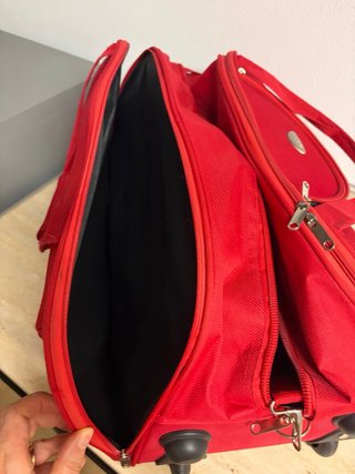 Bomsa Maleta de Viaje Roja