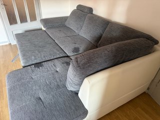 Divano letto angolare 3 posti con penisola